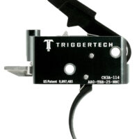 TriggerTech AROTBB25NNC Adaptable Primary Two-Stage Traditional Curved Trigger with 2.50-5 lbs Draw Weight for AR-15 Right