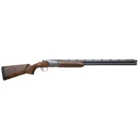 AKKAR 812 OPEN COUNTRY SGD 12GA 28 IN BBL 3 IN HI GLOSSY OXYCAP STEEL WALNUT STOCK 5 EXT CHOKES