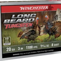 WINCHESTER 20 GA 3" 8 LONG BEARD TS17 1-9/16 OZ 5RD/BX 10BX/CS