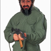 Action Target 1RT100 Military Terrorist Photo Osama Bin Laden Heavy Paper Hanging 24" x 38" Multi-Color 100 Per Box