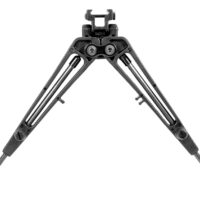 Limbsaver 12601 True-Track Bipod made of Durable Isoplast with Black Finish, Rubber Feet, Sling Stud Attachment, 7-11" Vertical Adjustment & Leg-Lock System