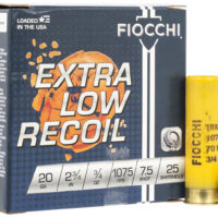 Fiocchi 20LITE75 Exacta Target Low Recoil Trainer 20Gauge 2.75" 3/4oz 7.5Shot 25 Per Box/10 Case