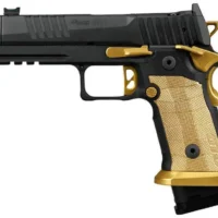 SIG SAUER P211 SPECTRE COMP HGA 9MM 4.4IN BBL OR MACH3D COMP CUST BRASS GRIP PAN 1-23 RD& 2-22RD MAG