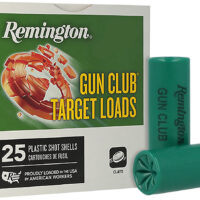 Remington Ammunition 20230 Gun Club 12Gauge 2.75" 1 1/8oz 8Shot 25 Per Box/10 Case