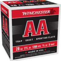 Winchester Ammo AA288 AA 28Gauge 2.75" 3/4oz 8Shot 25 Per Box/10 Case