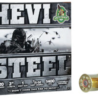 HEVI-Shot HS62001 HEVI-Steel 20Gauge 3" 7/8oz 1Shot 25 Per Box/10 Case