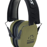 Walker's GWPRSMPASODG Razor Slim Passive Muff 27 dB Over the Head OD Green/Black Polymer