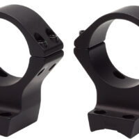 Browning 12511 X-Bolt Scope Mount System X-Lock Matte Black Aluminum 30mm Tube, Medium Rings