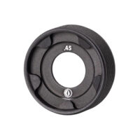 RUGGED SUPPRESSOR FC004 Front Cap 45 ACP Black