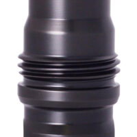 Rugged Suppressor MD002 M240B Muzzle Device Black with 25/32x24 Threads & Dual Taper Locking System for Surge762, Razor762 & Micro30 Suppressors