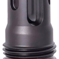 Rugged Suppressor FH014 R3 Flash Mitigation System Black with 9/16x24 LH Threads & 2.13" OAL for 7.62mm Radiant762, Surge762, Razor762 & Micro30 Suppressors