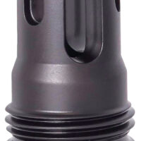 Rugged Suppressor FH015 R3 Flash Mitigation System Black with 3/4"-24 tpi Threads & 2.13" OAL for 7.62mm SR25