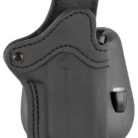 1791 Gunleather ORPDH1SBLR BH1 Optic Ready OWB 01 Stealth Black Leather Paddle Fits 4-5" 1911