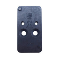 HK 50254265 Optic Plate #5 Black Steel, Fits HK VP9 OR Burris/Vortex Pattern Footprint Mount