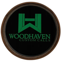 Woodhaven WH025 Legend Series Friction Call Turkey Hen Sounds Attracts Turkeys Brown Glass/Wood