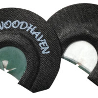 Woodhaven WH096 Hyper Ninja Diaphragm Call Triple Reed Attracts Turkeys Black