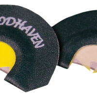 Woodhaven WH320 Talon Diaphragm Call Triple Reed Turkey Hen Sounds Attracts Turkeys Black