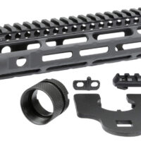 Midwest Industries MISLH105 Slimline AR-15 Black Hardcoat Anodized Aluminum/Polymer 10.50" Picatinny/M-LOK