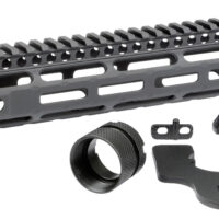 Midwest Industries MISLH12625 Slimline AR-15 Black Hardcoat Anodized Aluminum/Polymer 12.625" Picatinny/M-LOK