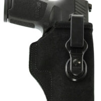 Galco TUC836B Tuck-N-Go 2.0 IWB Black Leather UniClip/Stealth Clip Fits Ruger LCP II/Ruger LCP Max Ambidextrous