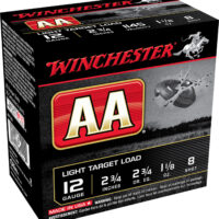 Winchester Ammo AA128VP AA Light Target 12Gauge 2.75" 1 1/8oz 8Shot 100 Bx/2 Case *Value Pack