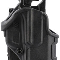 Blackhawk 410770BKR T-Series L2C Non-Light Bearing OWB Black Polymer Belt Slide Fits Sig P365/P365XL Right Hand