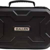 Allen 8212 EXO Handgun Case Black Polymer, Egg Crate Foam, Lockable Zipper & Molded Rubber Handle 12" L