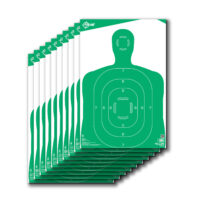 EZ-Aim 15204 Silhouette Green/White 12"x18" 10 Per Pack