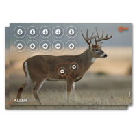 EZ-Aim 15286 Whitetail Deer Paper Hanging 23" x 35" Multi-Color Includes Pasters 2 Per Pkg