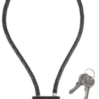 Allen 15414 Cable Gun Lock Open With Key Black Stainless Steel Firearm Fit- Handgun/Rifle/Shotgun