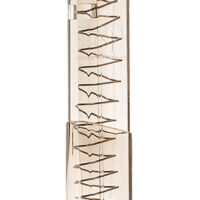 ETS Group GLK43X19 Pistol Mags 19rd Extended 9mm Luger Compatible w/ Glock 43X/48 Clear Polymer