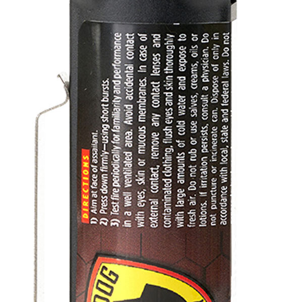 Guard Dog PSGDME Military Edition  Pepper Gel 0.75 oz Includes Metal Clip