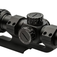 Firefield FF13070K RapidStrike Matte Black 1-6x 24mm 30mm Tube Dual Illuminated (Red/Green/Black) Circle Dot Reticle