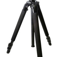 KOPF Jager KJ85003K Folding Tripod K700 Tripod made of Aluminum with Black Finish, Adjustable Reaper Rail, 3-Level Leg Extension, 21-87 Degree Pan & Tilt