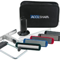 AccuSharp 059C 5-Stone Precision Set Extra Coarse/Coarse/Medium/Fine/ Ultra-Fine Diamond, Alumina, Ceramic Sharpener Multi Color