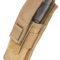 Tacshield T4001CY Suppressor/Light Pouch Cordura 1000D Nylon Coyote