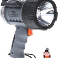 Cyclops CYC700WP Hand Held 350/700 Lumens Red/Clear Cree XM LED Black/Gray ABS Polymer