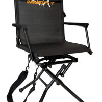 Muddy MUDMGS400 Swivel Ease Ground Seat Black Steel