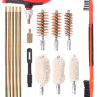 Birchwood Casey SHGCLNKI Shotgun Cleaning Kit 17 Pieces Black/Red