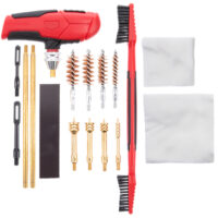 Birchwood Casey HNDGCLNK Handgun Cleaning Kit 16 Pieces Black/Red