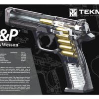 TekMat TEKR17SWMPCA S&W M&P Cutaway Cleaning Mat Multi-Color Rubber 11"x17"