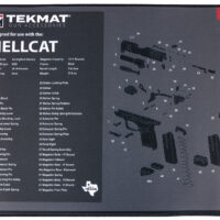 TekMat TEKR20HELLCAT Ultra 20 Cleaning Mat Black/Gray Rubber 15"x20" Springfield Hellcat Parts Diagram