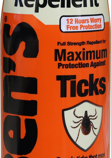Ben's 00067300 Tick Repellent Eco-Spray Odorless Scent 6 oz Aerosol Repels Ticks Effective Up to 12 hrs