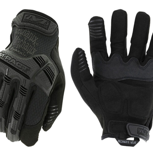 Mechanix Wear MPT-55-011 M-Pact Covert Black Synthetic Leather/Armortex XL