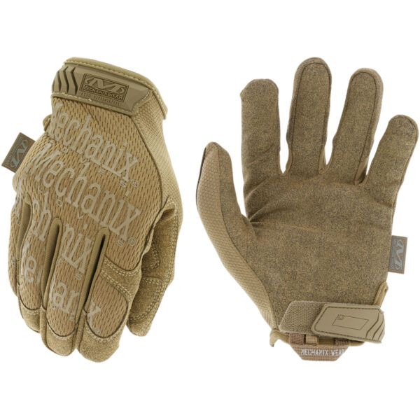 Mechanix Wear MG72011 Original  Coyote Synthetic Leather XL Velcro Closure