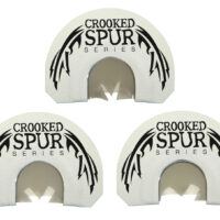 Foxpro CSGSCOMBO Crooked Spur Ghost Spur Combo Diaphragm Call, Attracts Turkey, Triple Prophylactic Reeds