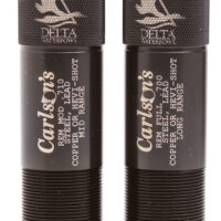 Carlson's Choke Tubes 07260 Delta Waterfowl Remington Rem Choke 12 Gauge Mid/Long Range Knurled 17-4 Stainless Steel