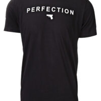 Glock AA75127 Perfection Pistol Black Cotton Short Sleeve XL