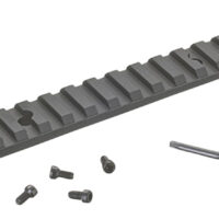 Ruger 90678 Picatinny Rail Black Anodized Aluminum Fits Ruger American Rifle Short Action 20 MOA
