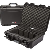 Nanuk 9254UP1 925 4 UP Pistol Case Waterproof Black Resin w/ Closed-Cell Foam Padding 17" L x 11.80" W x 6.40" H Interior Dimensions